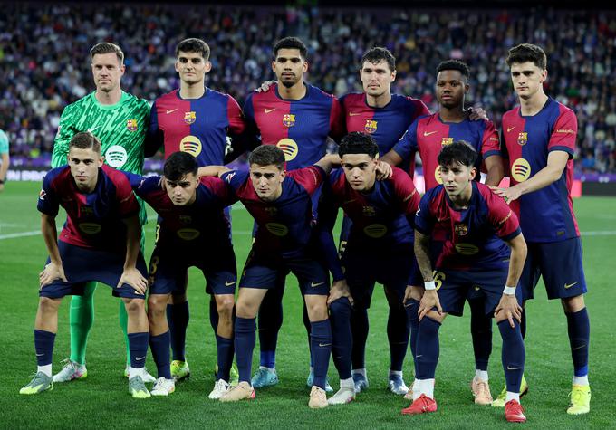 Marc-Andre ter Stegen je pred nekaj dnevi branil proti Valladolidu, danes pa ne bo kandidiral za obračun v Milanu. | Foto: Reuters