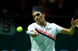 Federer slavil v velikem slogu, Klepačeva izgubila v finalu