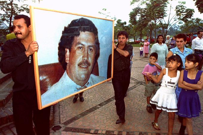 Precejšen del prebivalcev Medellina, kjer je preživel večji del življenja, ga je sicer videl kot neke vrste Robina Hooda, a Kolumbija si od kriminalnih dejavnosti Pabla Escobarje in njegovega mamilarskega kartela še vedno ni povsem opomogla, pa čeprav je od njegove smrti decembra lani minilo že 26 let.  | Foto: Reuters