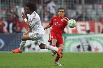 Lahm: Marcelo bi moral prejeti rdeči karton