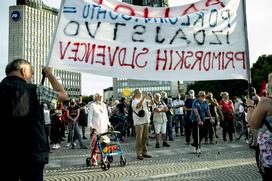 Protesti v Ljubljani