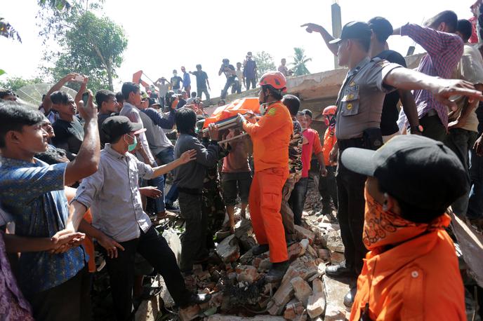 Posledice potresa v Indoneziji | Foto Reuters