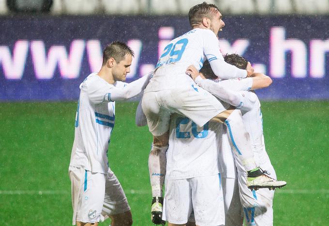 Nogometaši Rijeke lahko v soboto povišajo prednost pred Dinamom na +7. | Foto: Vid Ponikvar