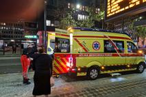 Bavarski dvor, Ljubljana, napad, policija, reševalci