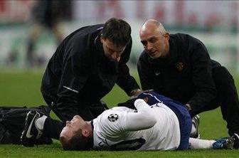 Rooney bo počival dva do štiri tedne