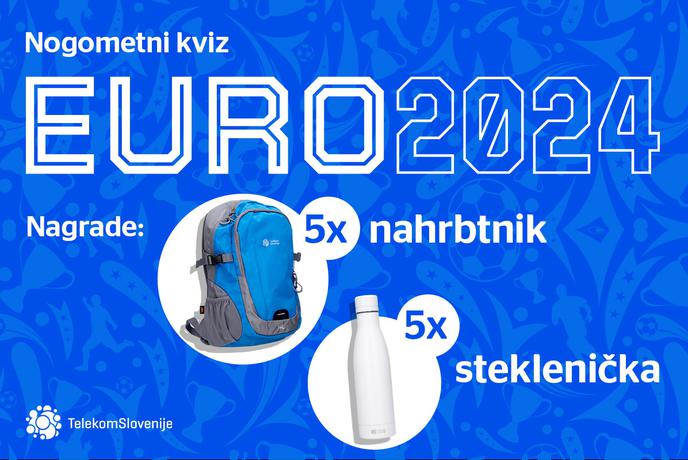 Znani so nagrajenci nogometnega kviza Euro 2024