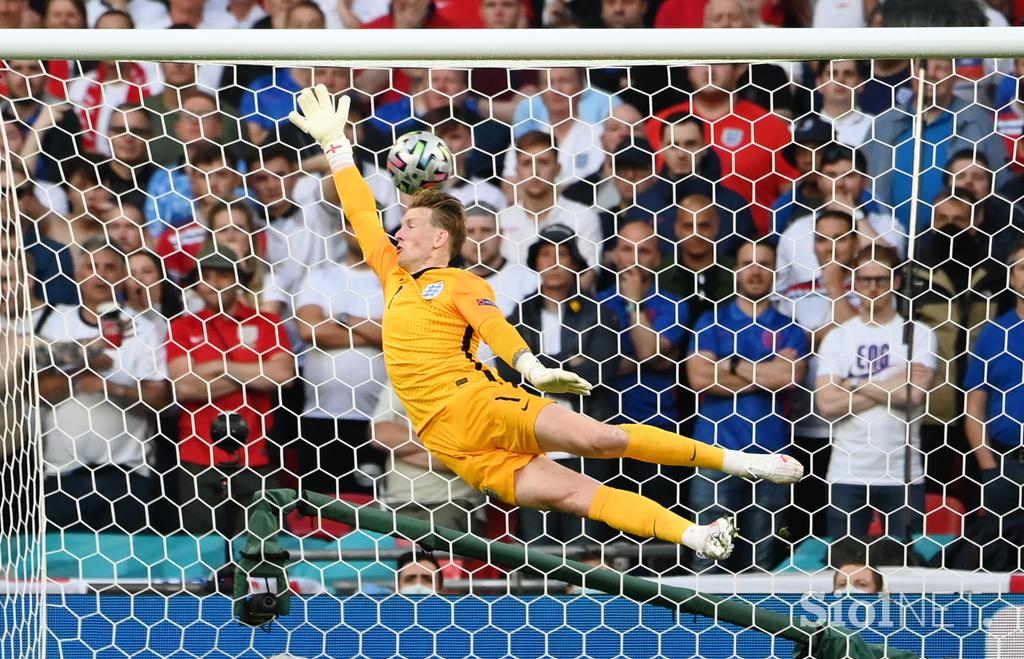 Anglija : Danska, Euro 2020, Jordan Pickford