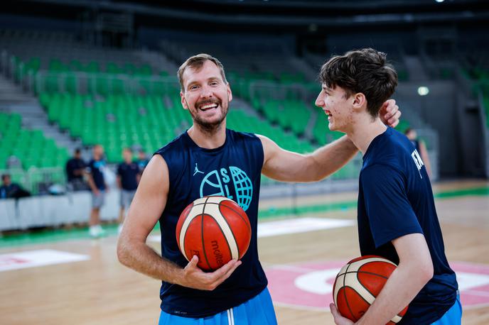 slovenska košarkarska reprezentanca, Zoran Dragić, Mark Padjen | Zoran Dragić ni več del izbrane vrste. | Foto Aleš Fevžer