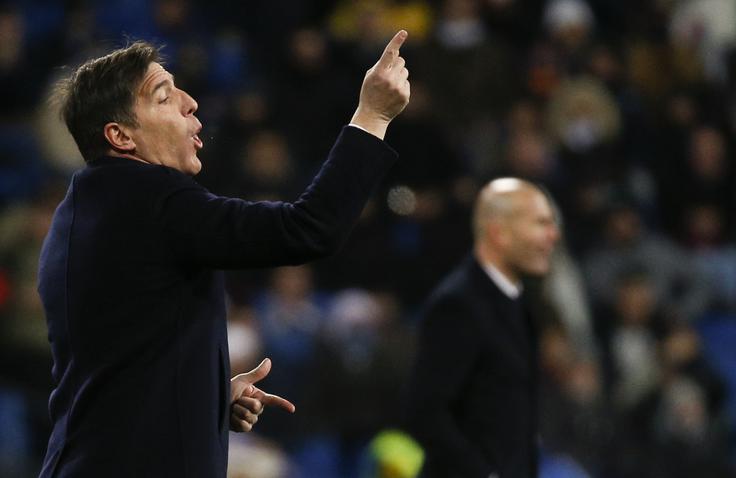 Eduardo Berizzo pričakuje višjo posest žoge Seville. | Foto: Reuters