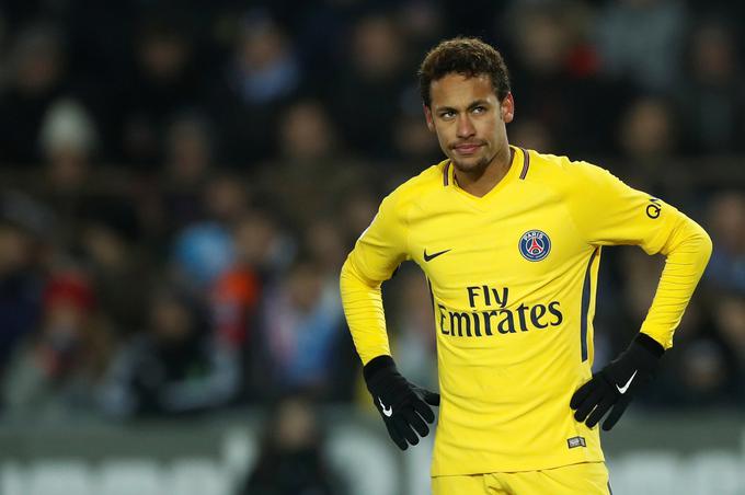 Neymar je pomagal PSG do rekordnega strelskega izkupička v ligi prvakov. Brazilec je dosegel šest zadetkov. | Foto: Reuters