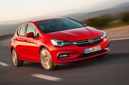 Opel: novo astro bo poganjal 1,4-litrski bencinski turbomotor iz aluminija