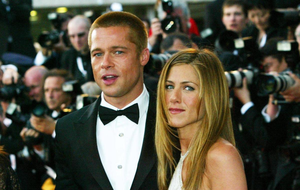 Brad Pitt in Jennifer Aniston | Brad in Jennifer sta postala par leta 1998, poročila sta se leta 2000, ločila pa leta 2005. | Foto Guliverimage