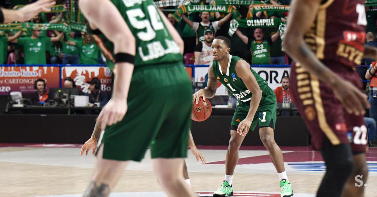 Cedevita Olimpija po preobratu Italijanov brez pomembne zmage Kép