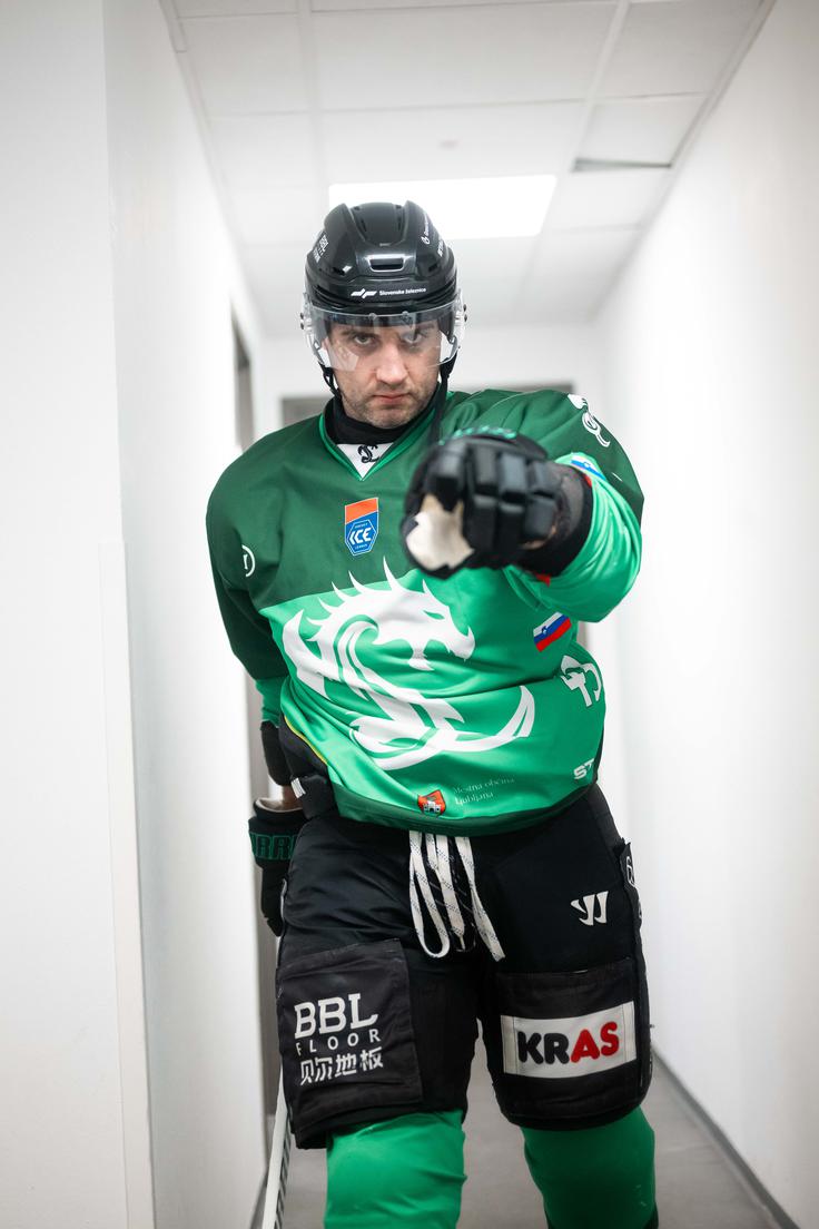 "Navdihuje me projekt, ki ga gradimo, in smer, v katero se klub razvija." | Foto: Domen Jančič/HK Olimpija