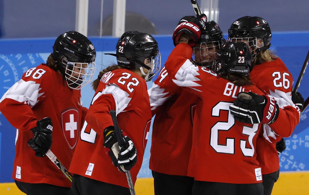 Hokejistke Švice Pjongčang 2018 | Foto Reuters