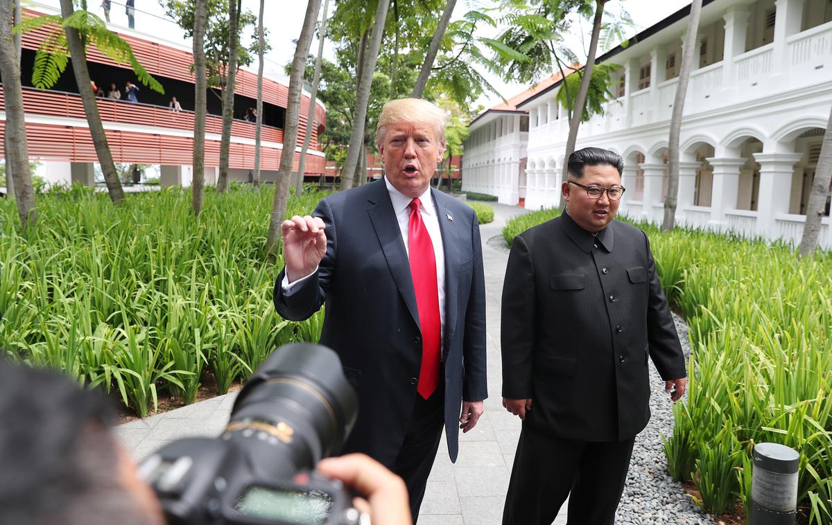 Donald Trump in Kim Jong-un | Foto Reuters