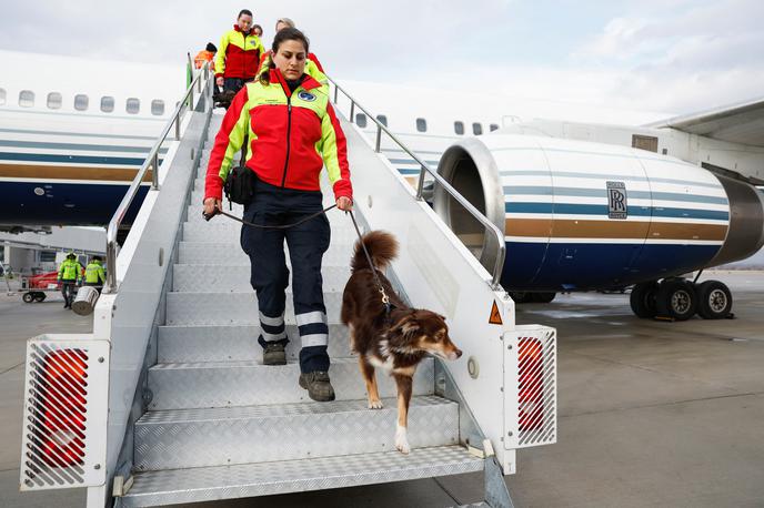 Pomoč Turčiji | Reševalci nemške mednarodne službe za iskanje in reševanje | Foto Reuters