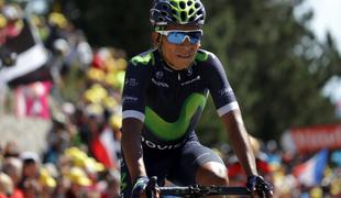 Kolumbijec Quintana "stopil na plin": dobil etapo in oblekel rdečo majico #video