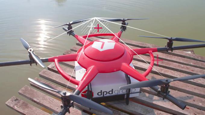 dron pošta | Foto: DPDgroup