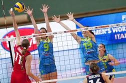 Azerbajdžanke na čelu z Rahimovo razorožile Slovenijo