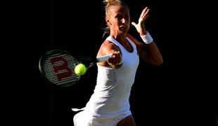 Polona Hercog napredovala za devet mest