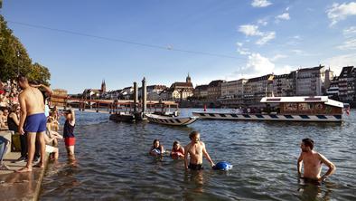 Mesto plava: reke so v švicarskih mestih družabna središča #foto