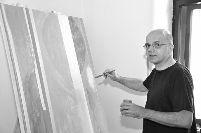 Matej Metlikovič | Matej Metlikovič je s svojimi deli opremil več sakralnih in zasebnih prostorov v Sloveniji, Nemčiji, Švici in na Hrvaškem. | Foto STA