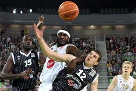 Nepopustljiva Olimpija premočna še za Partizan