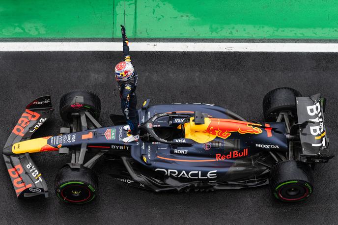 Sao Paulo Max Verstappen | Max Verstappen je po desetih dirkah znova zmagal. | Foto Guliverimage