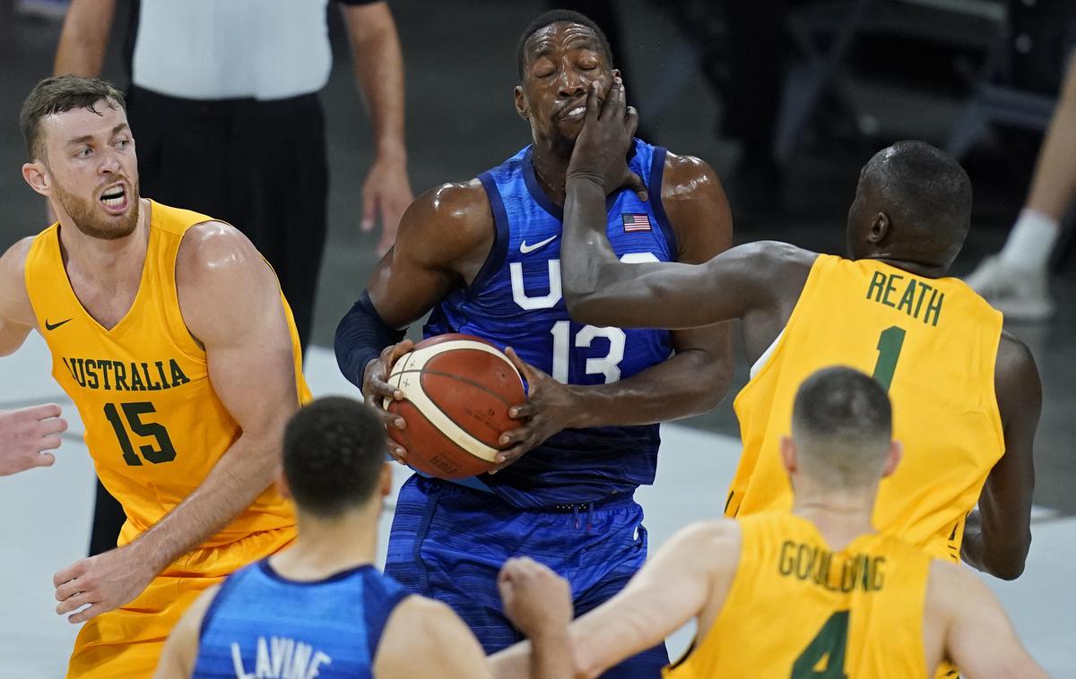 ZDA Avstralija | Ameriški košarkarji so po porazu z Nigerijo izgubili še z Avstralci. | Foto Guliverimage