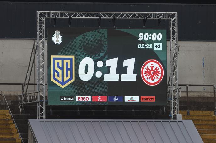 Eintracht Frankfurt | Eintracht Frankfurt je dosegel kar enajst golov. | Foto Guliverimage