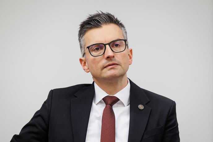 Marjan Šarec | "Če bi NSi vstopila v Golobovo vlado, bi bila druga največja koalicijska stranka in bi brez težav imela svojega predsednika DZ. V tem primeru Stevanovića sploh ne bi potrebovali," je opozoril Šarec. | Foto STA