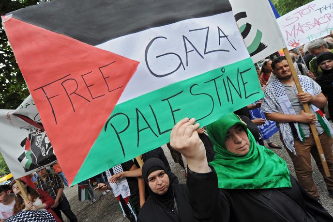 študentski protesti v New Yorku Palestina | Doslej je Palestino priznalo več kot 140 članic Združenih narodov. Evropske države so glede tega vprašanja razdeljene. | Foto Guliverimage