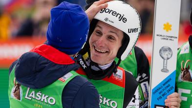 Stefan Kraft rekorda ni pričakoval, a: Domen Prevc je eden najboljših letalcev vseh časov