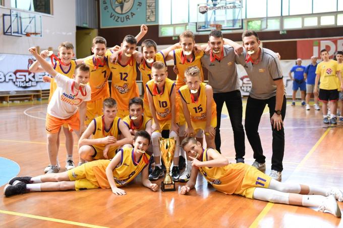Mladi košarkarji Helios Suns so osvojili mednarodni turnir. | Foto: Gašper Papež/Helios Suns