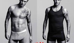 David Beckham najljubši zvezdniški nagec