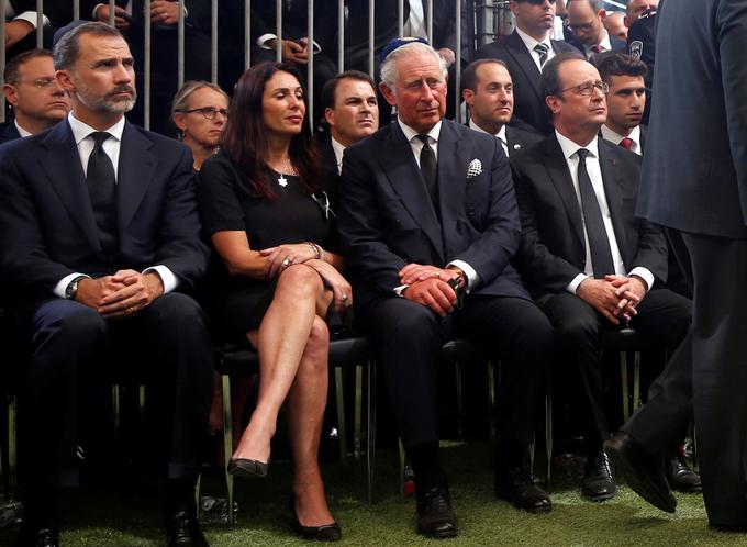 Izrael je sicer pred princem Williamom že obiskal njegov oče princ Charles leta 2016, ko se je udeležil pogreba nekdanjega izraelskega predsednika Šimona Peresa, a to ni bil uradni obisk. | Foto: Reuters