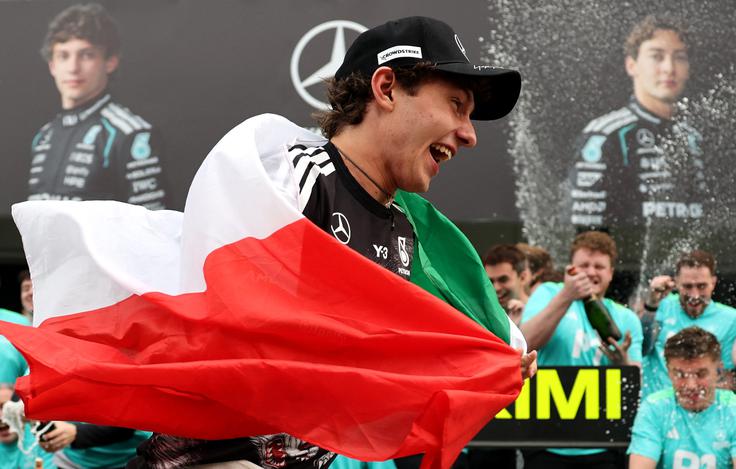 Antonelli je na zemljevid formule 1 po 20 letih vrnil Italijo. | Foto: Reuters