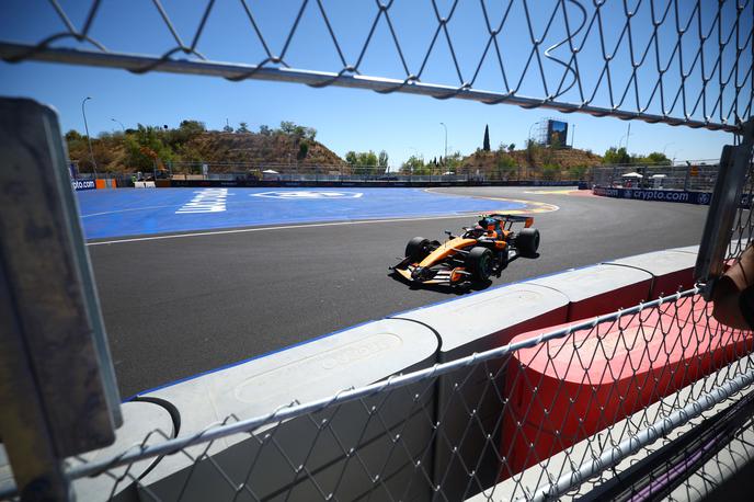 Madrid Lando Norris McLaren | Madring na severu španske prestolnice prvič gosti dirko formule 1. | Foto Reuters