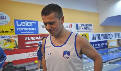 Matej Lepej rešuje slovensko čast na kegljaškem SP na Slovaškem