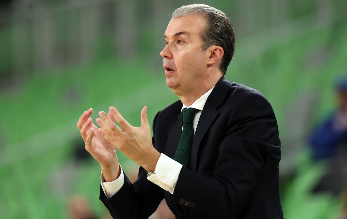 Cedevita Olimpija Simone Pianigiani | Simone Pianigiani naj bi se v kratkem poslovil od Ljubljane. | Foto www.alesfevzer.com