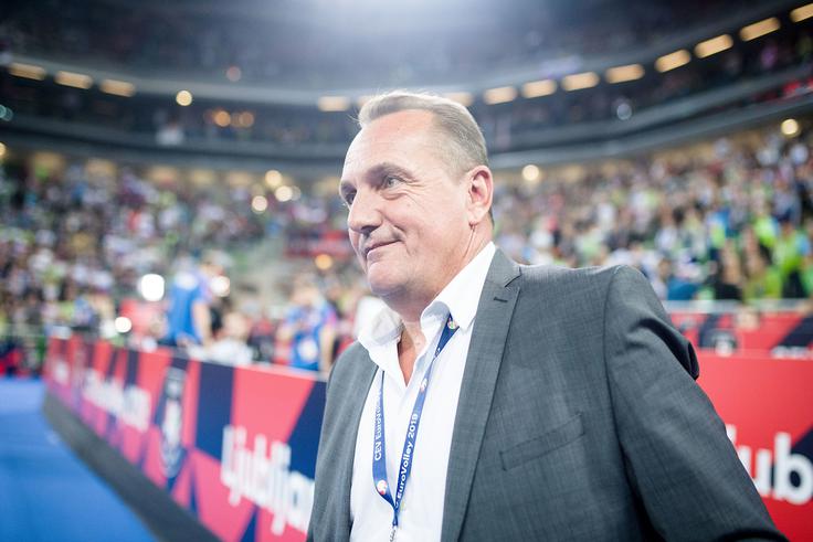 Predsednik OZS Metod Ropret ne skriva zadovoljstva po najnovejši odločitvi FIVB. | Foto: Sasa Pahic Szabo/Sportida
