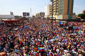 Venezuela Caracas protesti Maduro Guaido