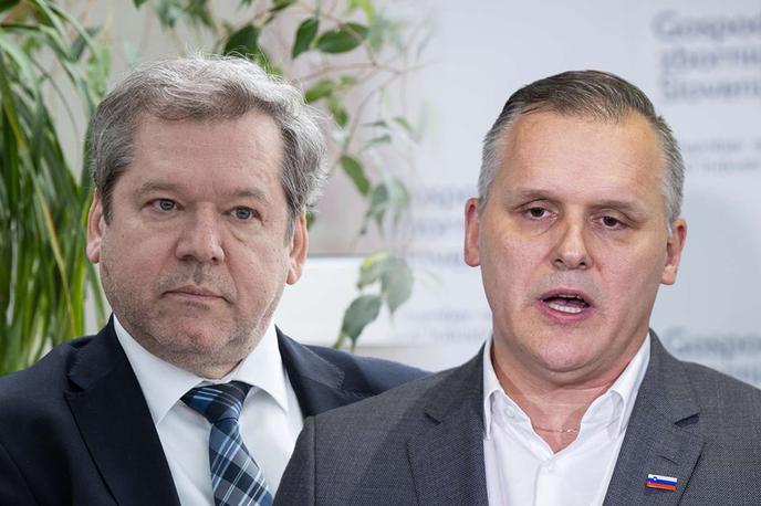 Igor Papič, Bojan Kumar | Papič in Kumer bosta prevzela vodenje novih ministrstev.  | Foto STA