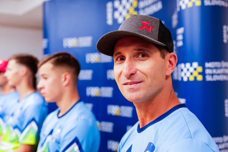 Sašo Kragelj je izbral trojico za MXON. | Foto: Aleš Fevžer