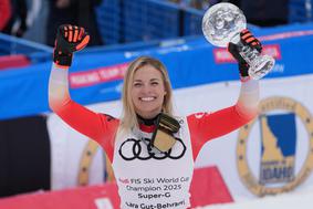 Švicarki mali kristalni globus, Lindsey Vonn na stopničkah