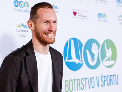 Tine Urnaut predstavil odbojkarski spektakel za Botrstvo v športu