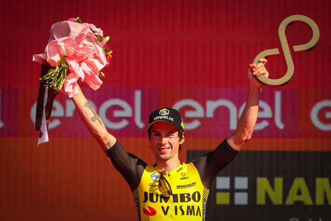 Primož Roglič je leta 2019 Giro končal na 3. mestu.  | Foto: Anže Malovrh/STA
