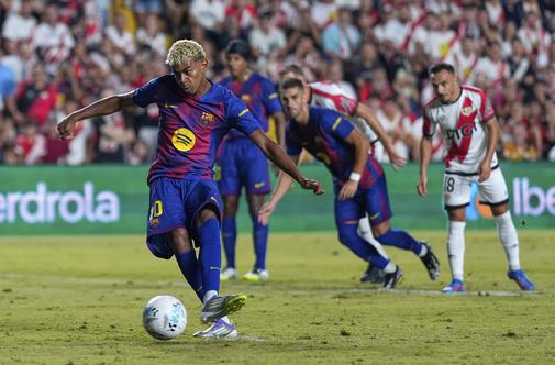 Barcelona le do točke pri Rayu, stoodstotna le še Real Madrid in Athletic Bilbao