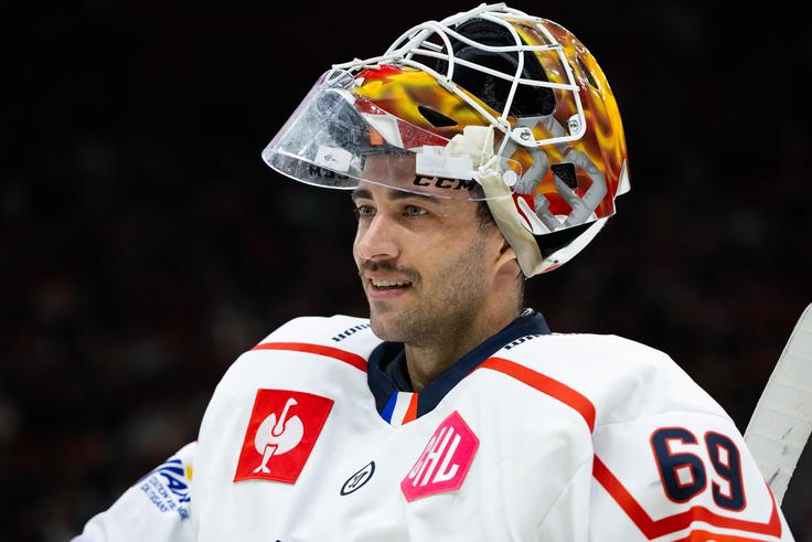 Matija Pintarič je z Grenoblom zmagal na Švedskem, a so napredovali Skandinavci s skupnim izidom 4:3. | Foto: Guliverimage